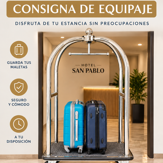 BAGAGERUIMTE Hotel San Pablo Sevilla BAGAGERUIMTE Hotel San Pablo Sevilla